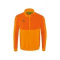 Erima Präsentationsjacke Six Wings (100% Polyester, Stehkragen, ohne Innenfutter) orange Herren