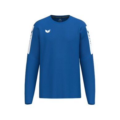 Erima Pullover Intro Sweatshirt (strapazierfähig Funktionsmaterial) royalblau Herren