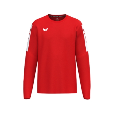 Erima Pullover Intro Sweatshirt (strapazierfähig Funktionsmaterial ) rot Jungen
