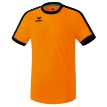 Erima Sport-Tshirt Trikot Retro Star (100% Polyester) orange/schwarz Kinder