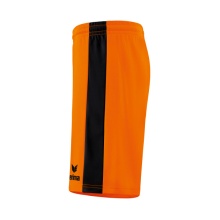 Erima Sporthose Short Retro Star ohne Innenslip orange/schwarz Jungen