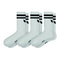 Erima Sportsocken 3 Wings (Baumwolle) weiss/schwarz - 3 Paar