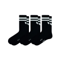 Erima Sportsocken Wings (Baumwolle) schwarz/weiss - 3 Paar