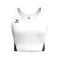 Erima Sport-Bra T&F Wings (Racerback, feuchtigkeitsabsorbierend) weiss/schwarz Damen