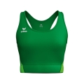 Erima Sport-Bra T&F Wings (Racerback, feuchtigkeitsabsorbierend) grün Damen