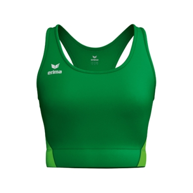 Erima Sport-Bra T&F Wings (Racerback, feuchtigkeitsabsorbierend) grün Damen