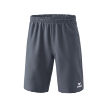 Erima Sport-Hose Change Shorts (mit Innenhose, Stretch-Einsätze) kurz grau Herren