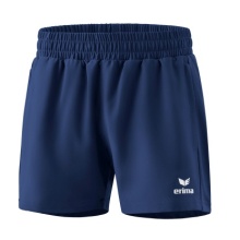 Erima Sport-Hose Change Shorts (mit Innenhose, Stretch-Einsätze) kurz navyblau Damen