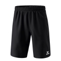 Erima Sport-Hose Change Shorts (mit Innenhose, Stretch-Einsätze) kurz schwarz Jungen