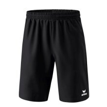 Erima Sport-Hose Change Shorts (mit Innenhose, Stretch-Einsätze) kurz schwarz Jungen