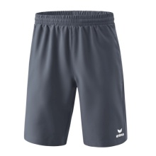 Erima Sport-Hose Change Shorts (mit Innenhose, Stretch-Einsätze) kurz grau Jungen