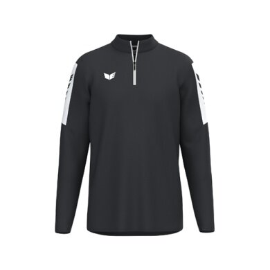 Erima Sport-Langarmshirt Intro Training Top (Half-Zip ,strapazierfähig Funktionsmaterial) schwarz Herren