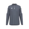 Erima Sport-Langarmshirt Intro Training Top (Half-Zip ,strapazierfähig Funktionsmaterial) grau Herren