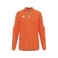 Erima Sport-Langarmshirt Intro Training Top (Half-Zip ,strapazierfähig Funktionsmaterial) orange Herren