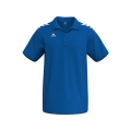 Erima Sport-Polo CMPT Wings (Baumwolle-Mischung, bequeme Passform) royalblau/weiss Herren