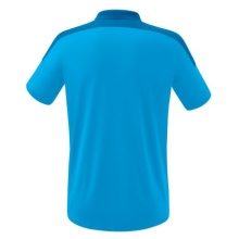 Erima Sport-Polo Change (100% rec. Polyester, schnelltrocknend Funktionsmaterial) curacaoblau Herren