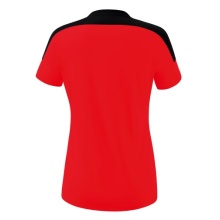 Erima Sport-Shirt Change (100% rec. Polyester, leicht, schnelltrocknend) rot/schwarz Damen