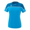 Erima Sport-Shirt Change (100% rec. Polyester, leicht, schnelltrocknend) curacaoblau Damen