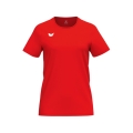 Erima Sport-Shirt Intro Function (100% rec. Polyester, leicht, schnelltrocknend) rot Damen