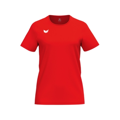 Erima Sport-Shirt Intro Function (100% rec. Polyester, leicht, schnelltrocknend) rot Damen