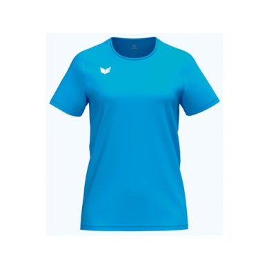 Erima Sport-Shirt Intro Function (100% rec. Polyester, leicht, schnelltrocknend) curacaoblau Damen
