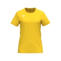 Erima Sport-Shirt Intro Function (100% rec. Polyester, leicht, schnelltrocknend) gelb Damen