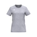 Erima Sport-Shirt Intro Function (100% rec. Polyester, leicht, schnelltrocknend) melangegrau Damen