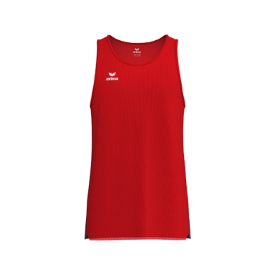 Erima Sport-Tank Top T&F Wings Singlet (leicht, schnelltrocknend) rot Herren