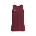 Erima Sport-Tank Top T&F Wings Singlet (leicht, schnelltrocknend) bordeauxrot Herren