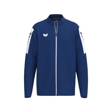 Erima Sport-Trainingsjacke Intro (strapazierfähig, mit Reißverschlusstaschen) navyblau Jungen