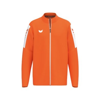 Erima Sport-Trainingsjacke Intro (strapazierfähig, mit Reißverschlusstaschen) orange Jungen