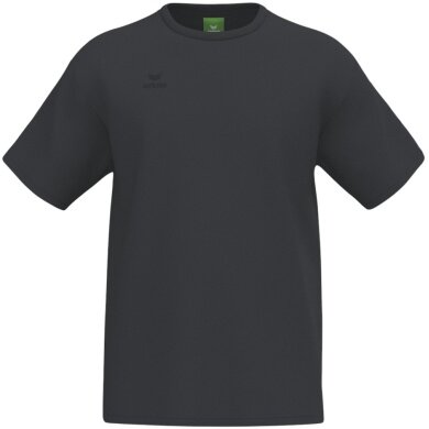 Erima Sport-Tshirt CMPT (100% Baumwolle, hoher Tragekomfort) schwarz Herren