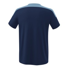 Erima Sport-Tshirt Change (100% rec. Polyester, leicht, schnelltrocknend) navyblau Herren