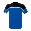 Erima Sport-Tshirt Change (100% rec. Polyester, leicht, schnelltrocknend) royalblau/schwarz Jungen