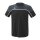 Erima Sport-Tshirt Change (100% rec. Polyester, leicht, schnelltrocknend) schwarz/grau Jungen