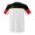 Erima Sport-Tshirt Change (100% rec. Polyester, leicht, schnelltrocknend) weiss/schwarz/rot Jungen