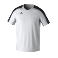 Erima Sport-Tshirt Evo Star (100% rec. Polyester, leicht) weiss/schwarz Herren