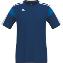 Erima Sport-Tshirt Function Celebrate 125 (leicht, schnelltrocknend) navyblau/weiss Herren