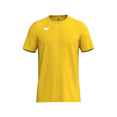 Erima Sport-Tshirt Intro Function (100% rec. Polyester, leicht, schnelltrocknend) gelb Herren