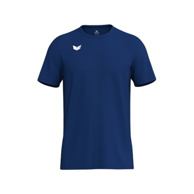 Erima Sport-Tshirt Intro Function (100% rec. Polyester, leicht, schnelltrocknend) navyblau Herren