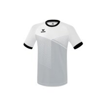 Erima Sport-Tshirt Mantua Trikot (100% Polyester, strapazierfähig) weiss/schwarz Herren