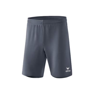 Erima Sporthose Rio 2.0 Short (100% Polyester, leicht, elastich Material) kurz grau Herren