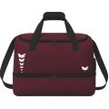 Erima Sporttasche Intro mit Bodenfach (Größe L - 81 Liter) bordeauxrot 60x33x41cm