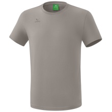Erima Sport-Tshirt Teamsport (100% Baumwolle, atmungsaktiv) dunkelgrau Herren