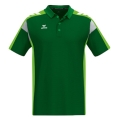 Erima Tennis-Polo Celebrate 125 Function (100% rec. Polyester, schnelltrocknend) grün Herren
