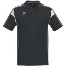 Erima Tennis-Polo Celebrate 125 Function (100% rec. Polyester, schnelltrocknend) schwarz Herren