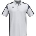 Erima Tennis-Polo Celebrate 125 Function (100% rec. Polyester, schnelltrocknend) weiss/schwarz Herren
