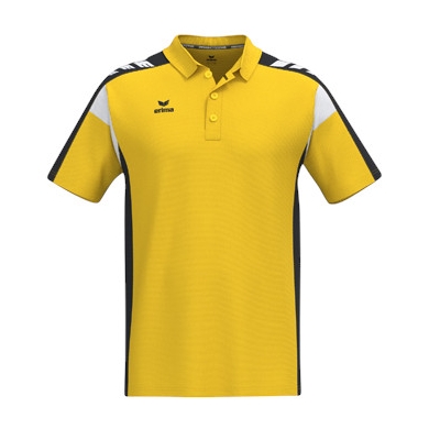 Erima Tennis-Polo Celebrate 125 Function (100% rec. Polyester, schnelltrocknend) gelb/schwarz Herren