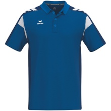 Erima Tennis-Polo Celebrate 125 Function (100% rec. Polyester, schnelltrocknend) blau Herren
