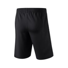 Erima Trainingshort kurz (100% Polyester , Seitliche Reißverschlusstaschen) schwarz Herren
